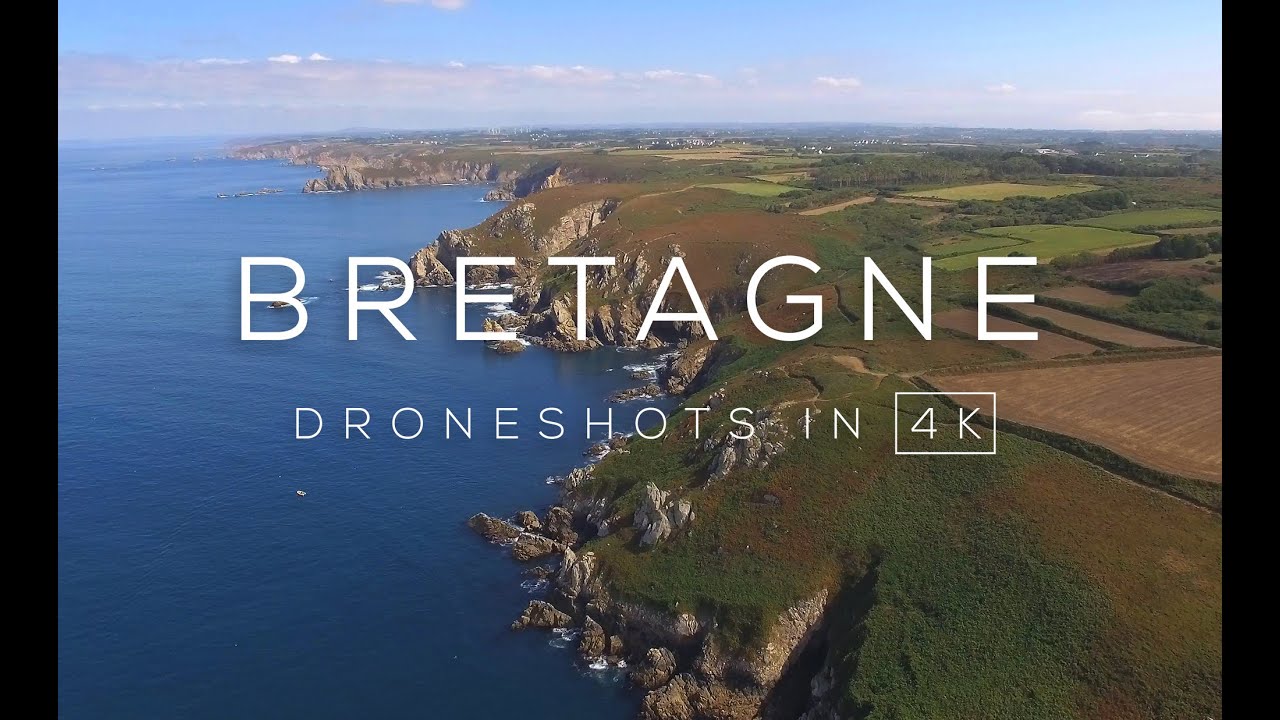 Bretagne, France in 4K | Drone video