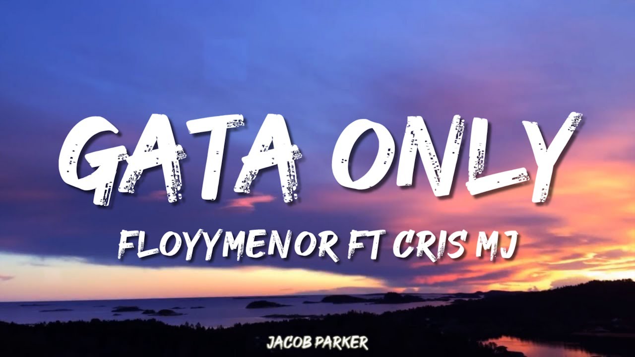 FloyyMenor - GATA ONLY ft. Cris MJ (Letra/Lyrics)