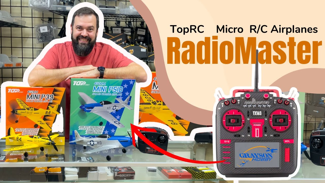 Разблокировка Radiomaster T16: руководство по сборке радиоуправляемого самолёта TopRC 450 мм, гот...