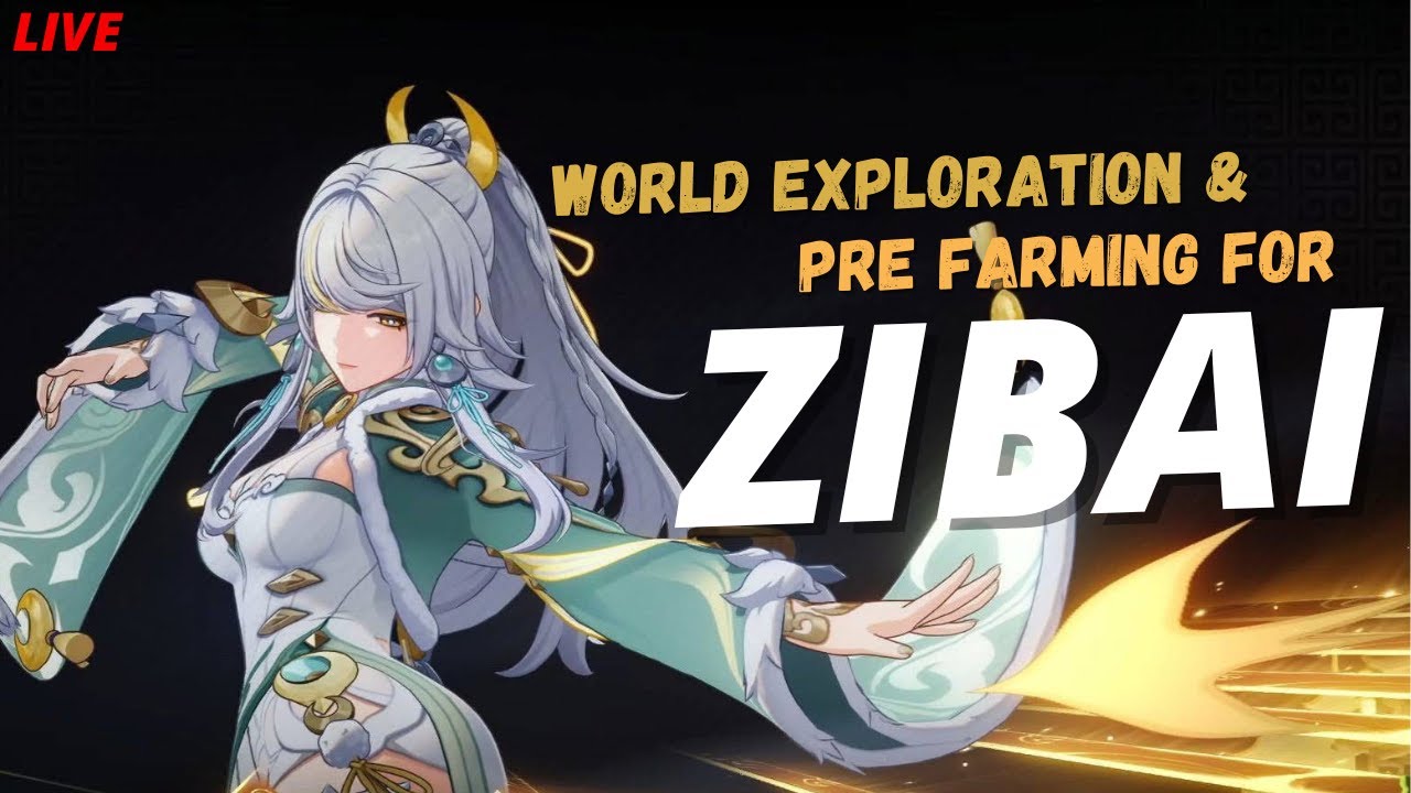 [HINDI] Zibai Pre-Farming & Columbina Build | Genshin Impact LIVE | AR60 F2P 🇮🇳