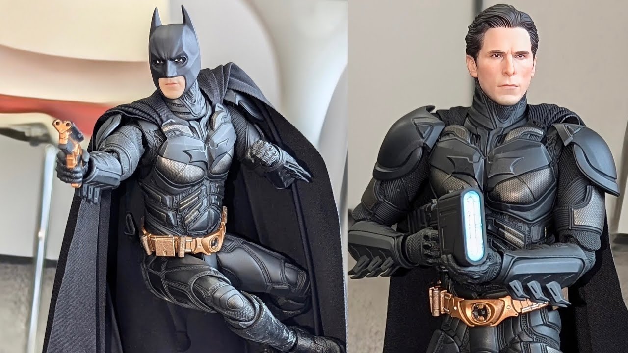 New The Dark Knight Rises Batman 1/12 scale Deluxe action figure Inart in stock Titan Toyz 