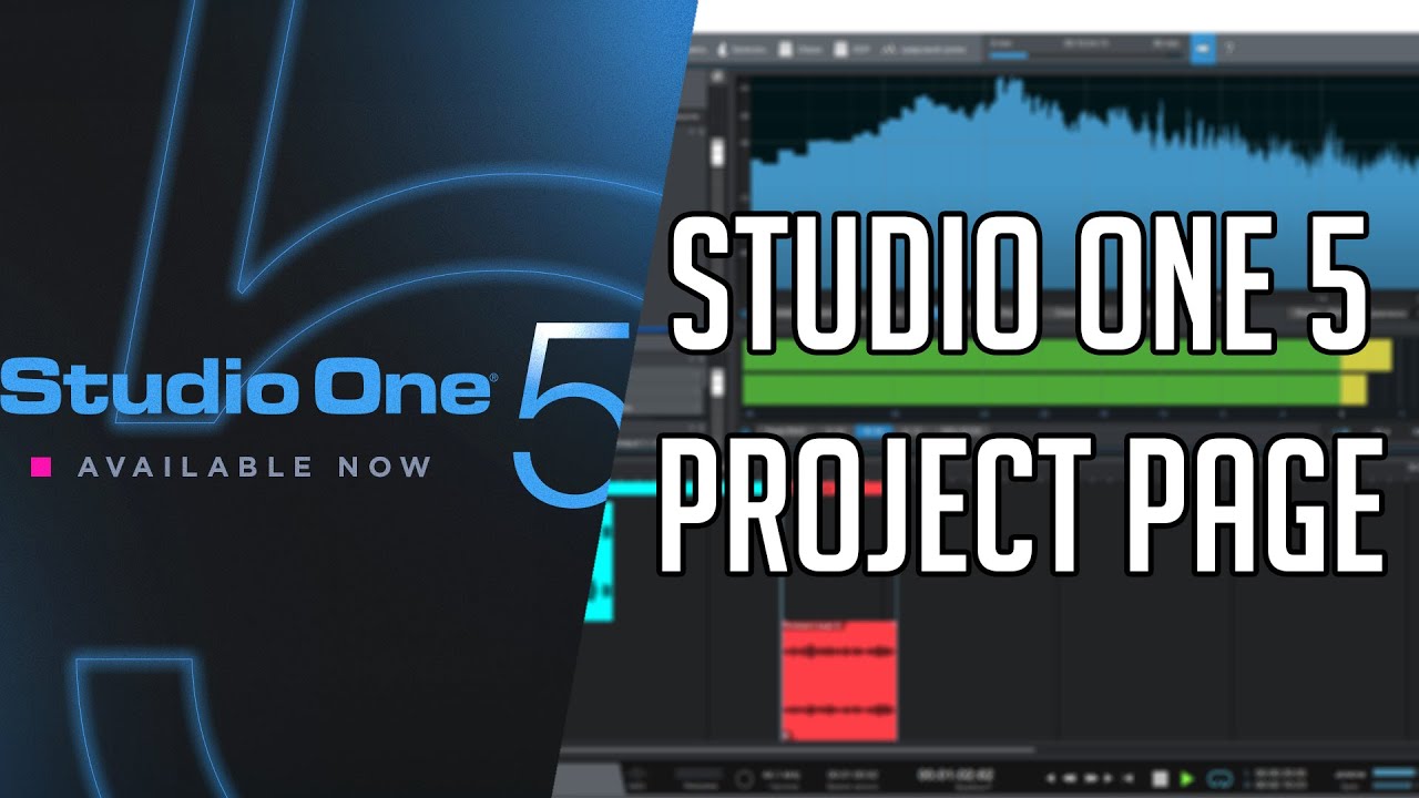 Studio One 5 | Project Page