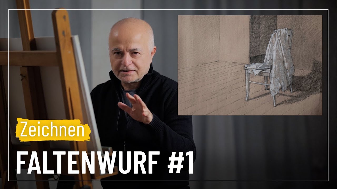 Ideen zum Zeichnen: Faltenwurf #1 | Sehen & Gestalten #50