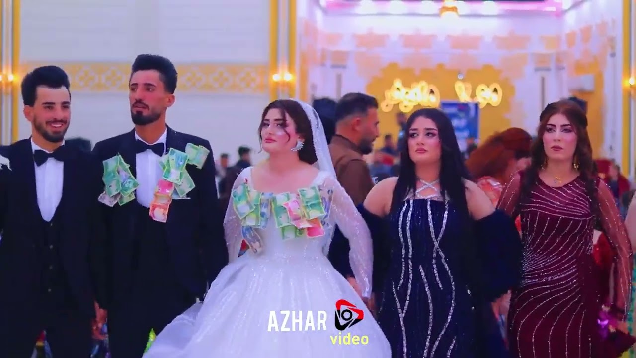 شاكر حلو - حفلة زفاف جمال و عالية - جزء -3- ازهار فيديو 07501421202
