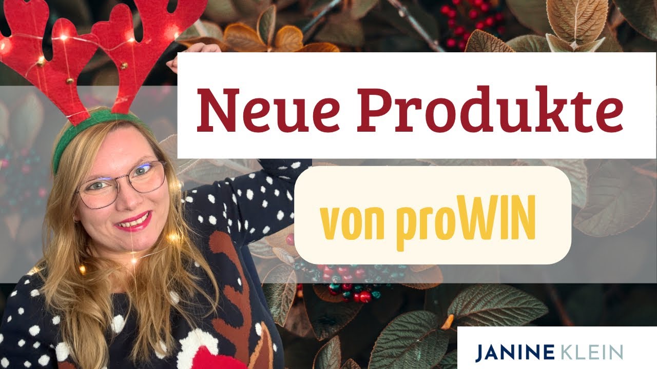 proWIN Neuheiten Oktober 2025 -  New Wellness & Symbiontische Reinigung 