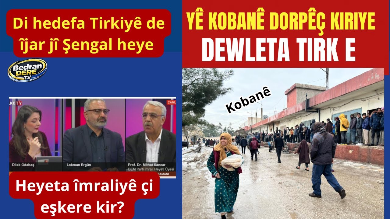 Heleb di Kontrola Tirkan de ye - Heyeta Îmraliyê çi got?