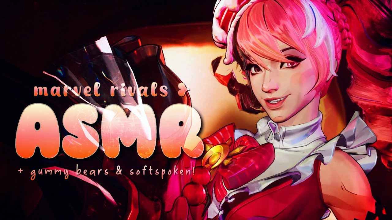 [asmr]  ͙͘͡ ❤︎⁠ lord luna & invis grinding.ᐟ (gummy bears + softspoken) 🍰˚࿔ | 𑣲marvel rivals