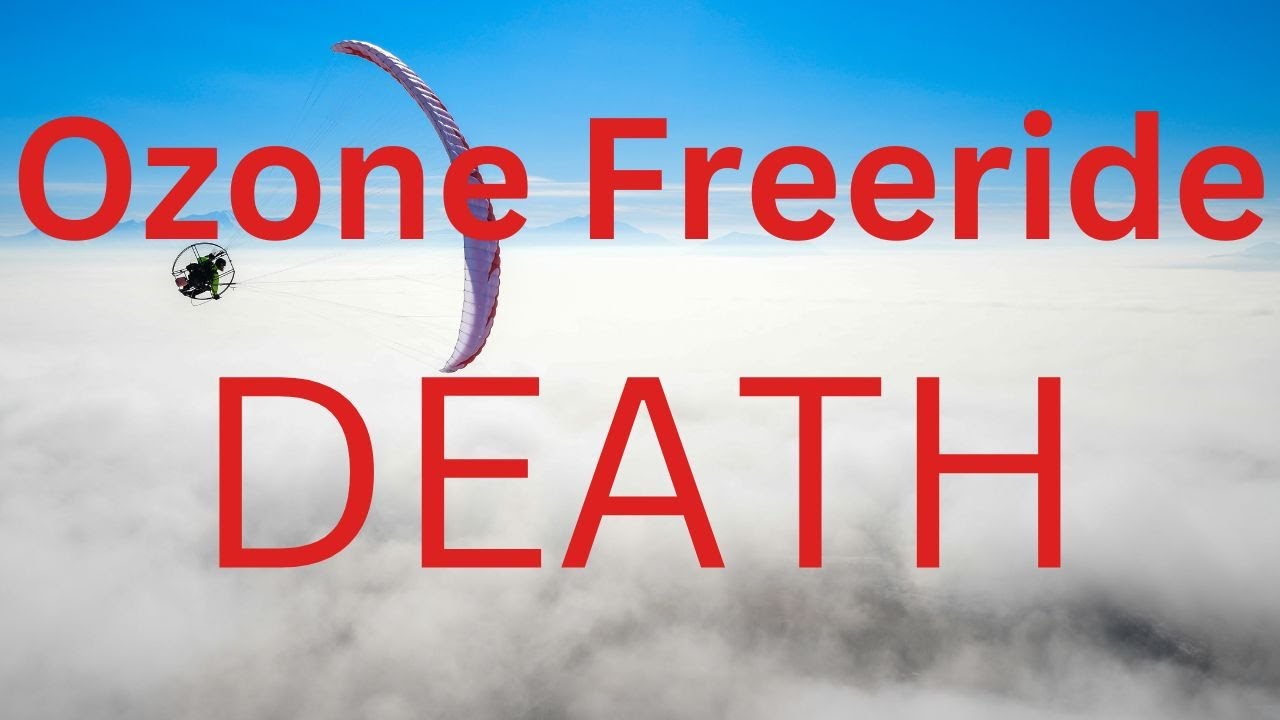 Ozone Freeride Death!! Paramotor Death Trap Gliders Kill People!!