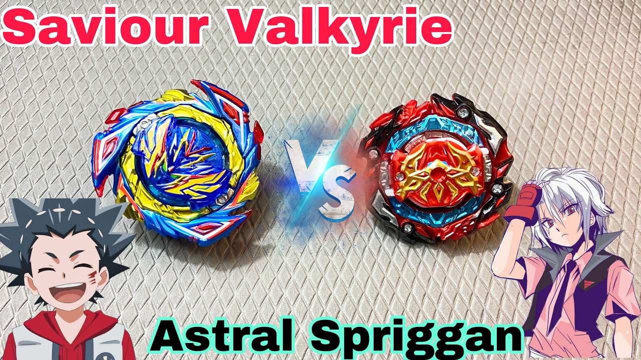 Savior Valkyrie Vs Astral Spriggan Beyblade Fight | Rivalry Battle
