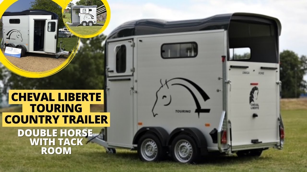 Cheval Liberte Touring Country Double Horse Trailer with Tack Room  **NEW UPDATED 2022 REVIEW**