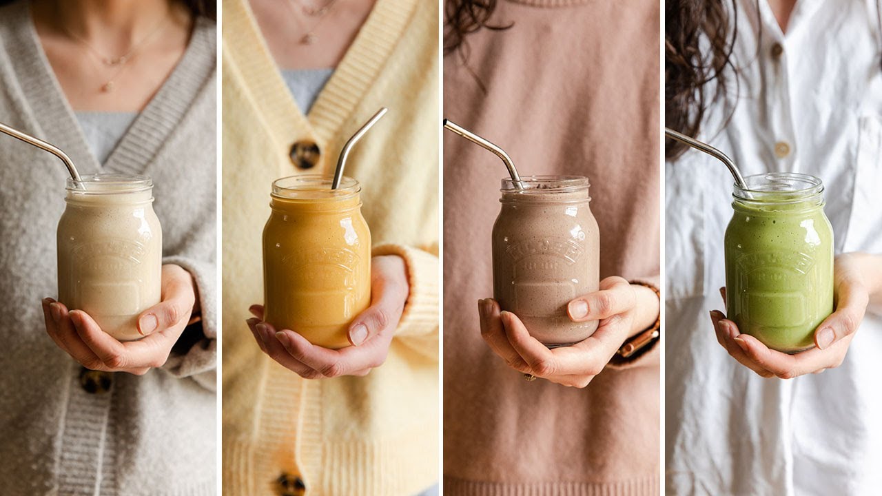 5 BREAKFAST SMOOTHIES | Easy, Vegan & Healthy Recipes