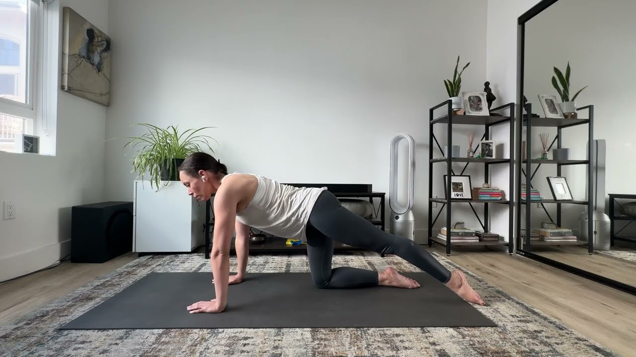 Pilates Mat Leg and Glute Burn