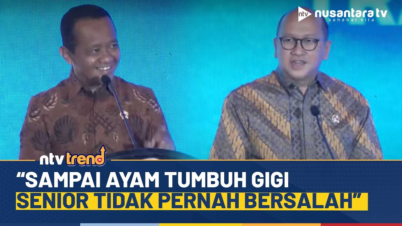 Kelakar Bahlil ke Bos Danantara, Singgung Jasa Rosan di HIPMI: Senior Tidak Pernah Salah! | NTV