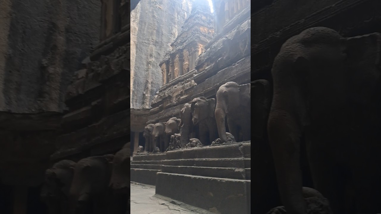 Ellora caves | kailash temple | 