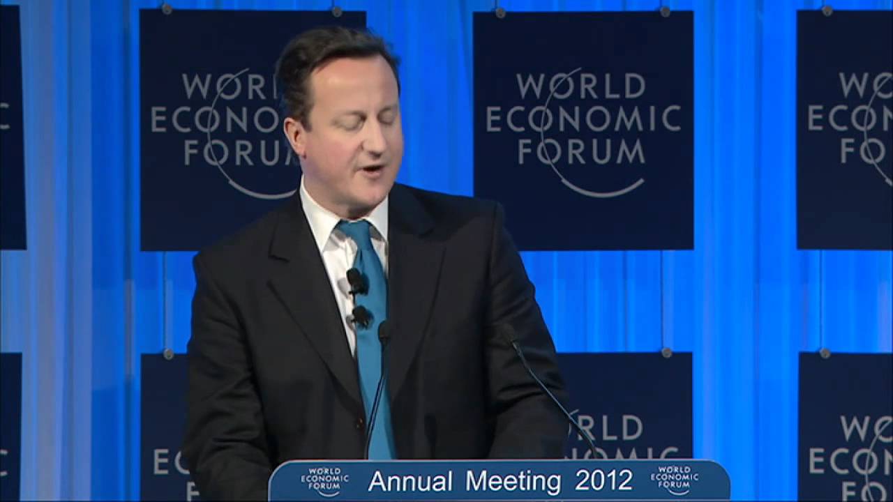 Prime Minister David Cameron demands bold economic decisions in Davos