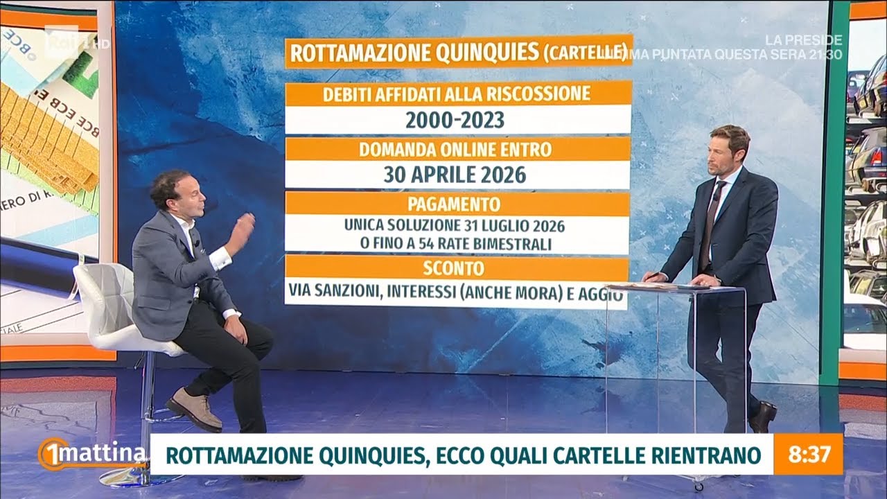 Rottamazione Quinquies: domanda online entro 30 aprile - Unomattina 02/02/2026