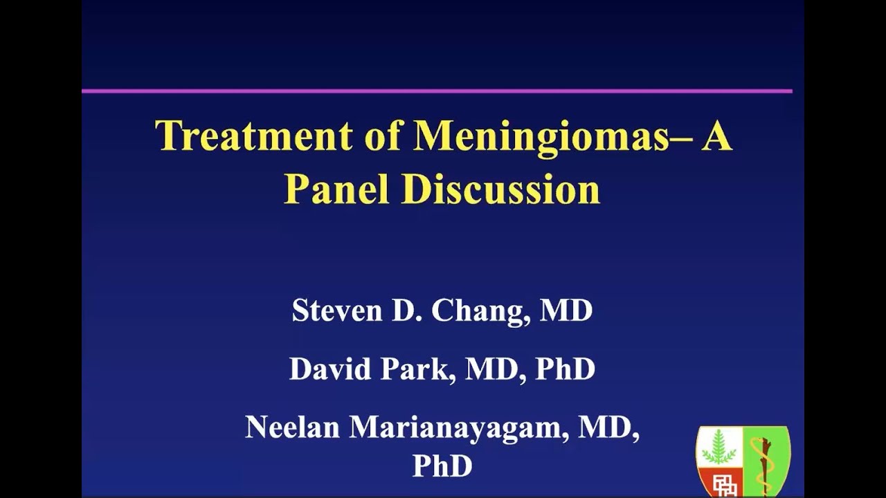 Treatment of Meningiomas - A Panel Discussion