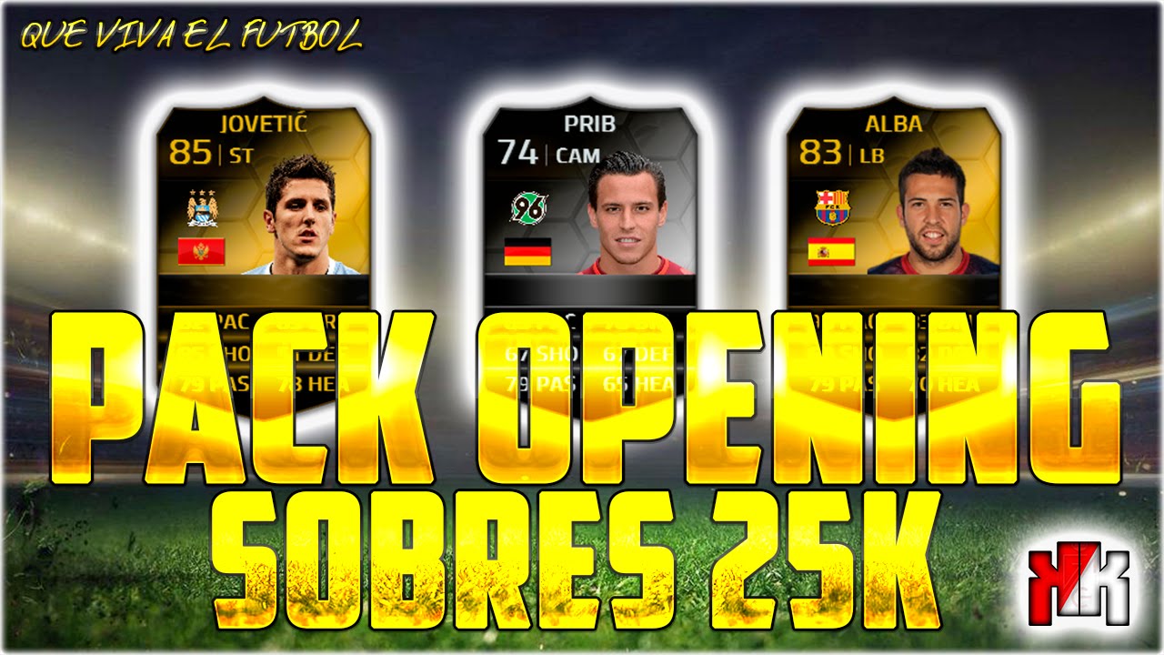 Pack Opening 2.0 | SOBRES 25K X 10 | FIFA 14 UT | Buscando Antonio | @KikiFutFiFa