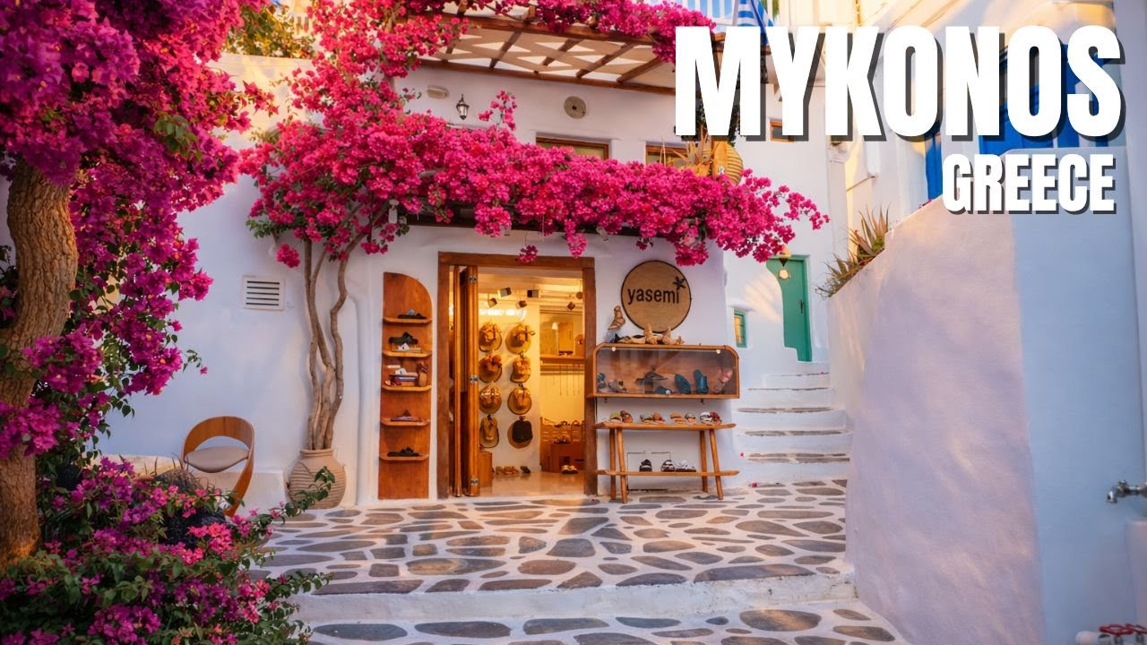 The Most Beautiful Island, Mykonos, Greece 🇬🇷 Summertime | Top Attractions & Hidden Gems [4K]