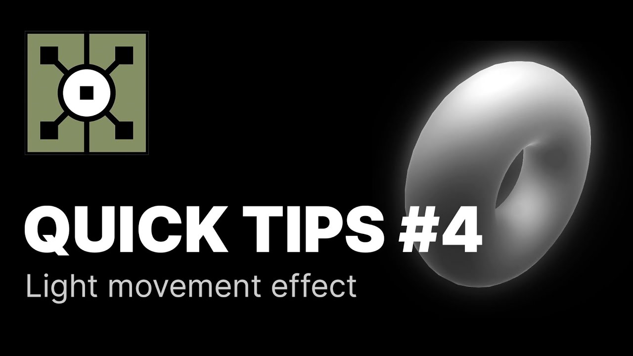 Light Movement Effect - Quick Tips TouchDesigner EN