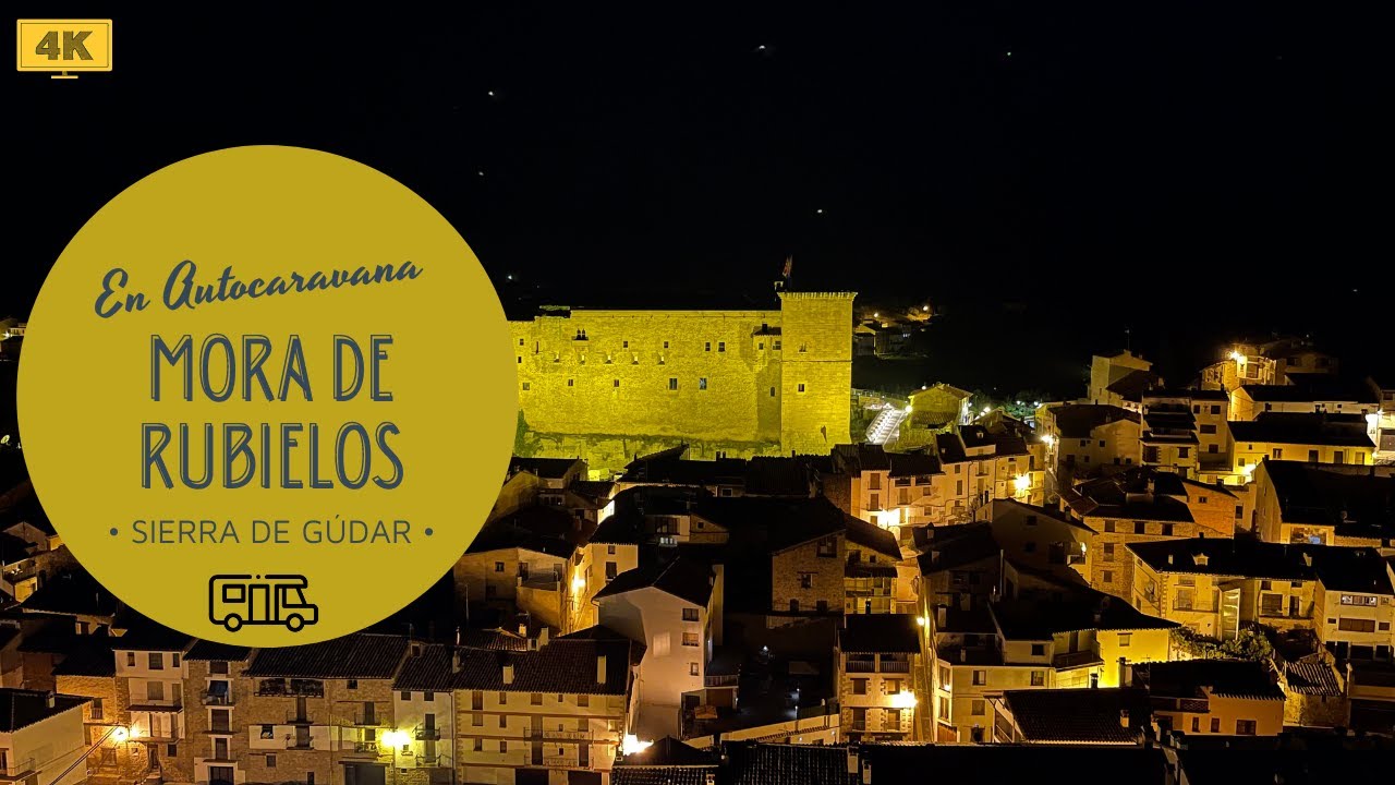 🚐 ¡¡NUEVA ÁREA DE AUTOCARAVANAS!! 🚐 MORA DE RUBIELOS 🏰  Pueblo Medieval 🏰
