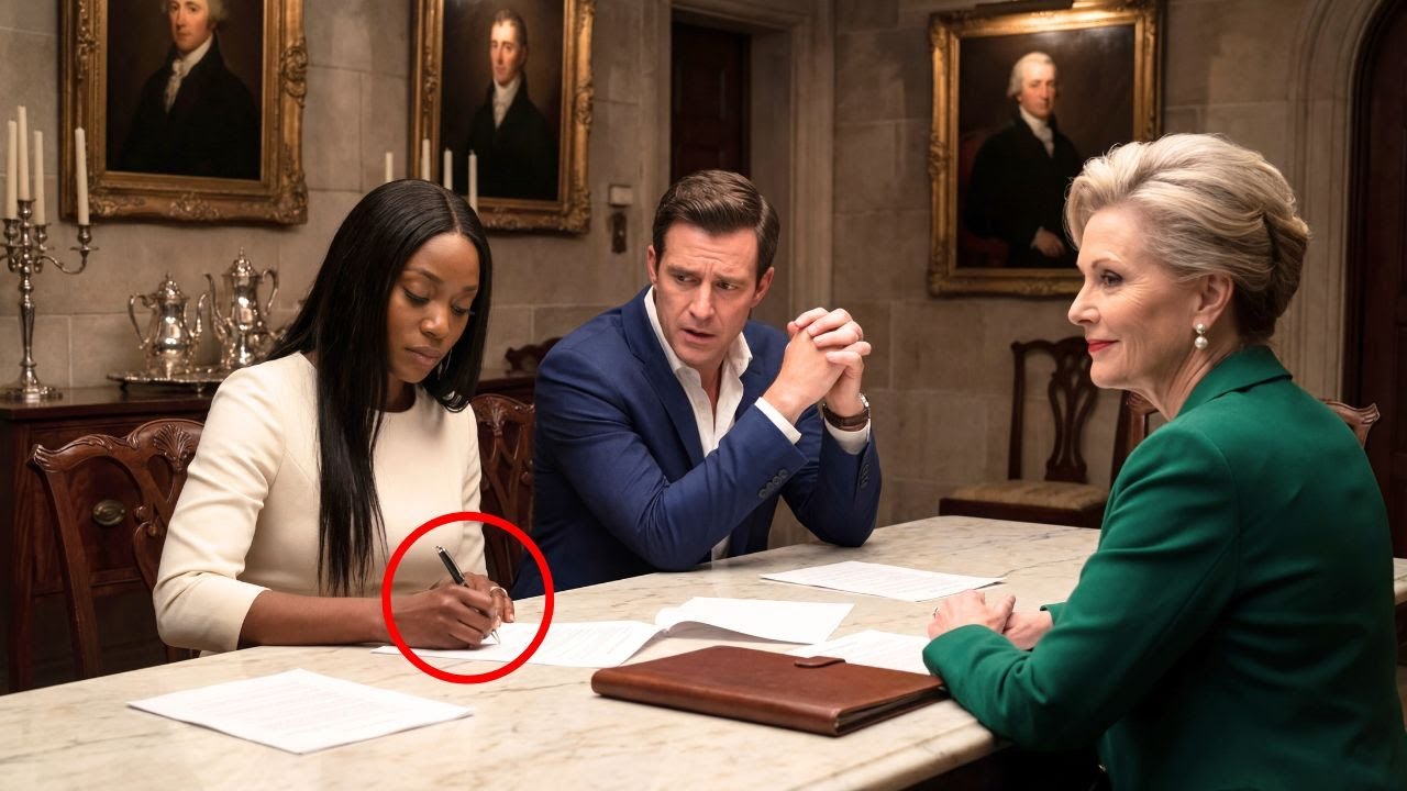 Sa belle-mère force une femme noire à signer un prénup, puis le secret à 1,2M choque tous