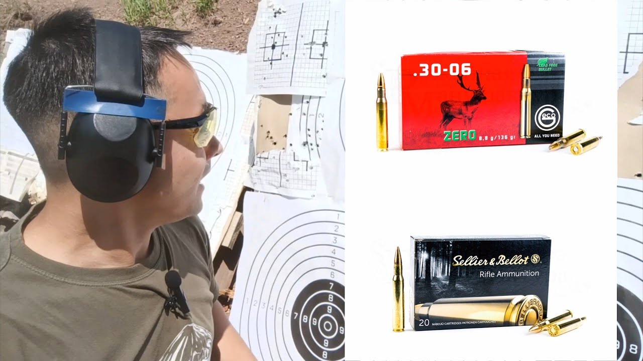 Geco Zero / Sellier & Bellot 124 grains fmj (30-06)