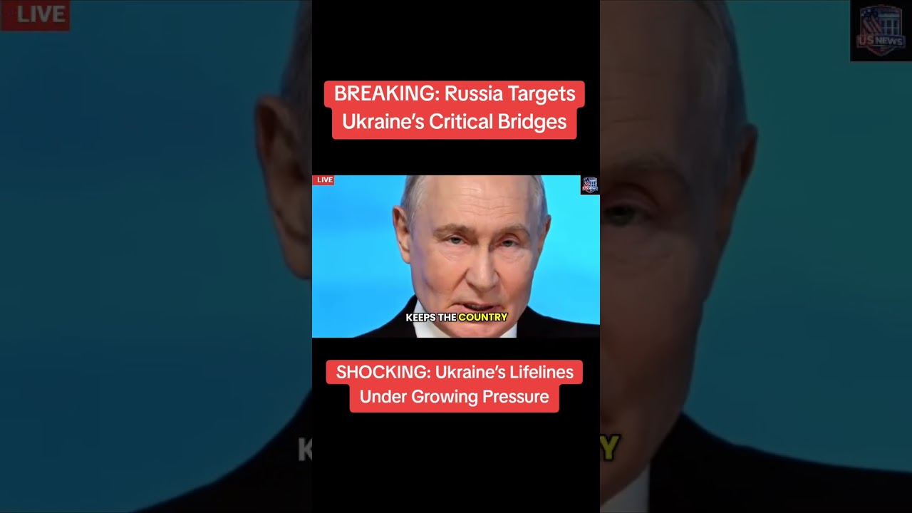 part 1 BREAKING: Russia Targets Kyiv&rsquo;s Critical Northern Bridge 🇷🇺🇺🇦