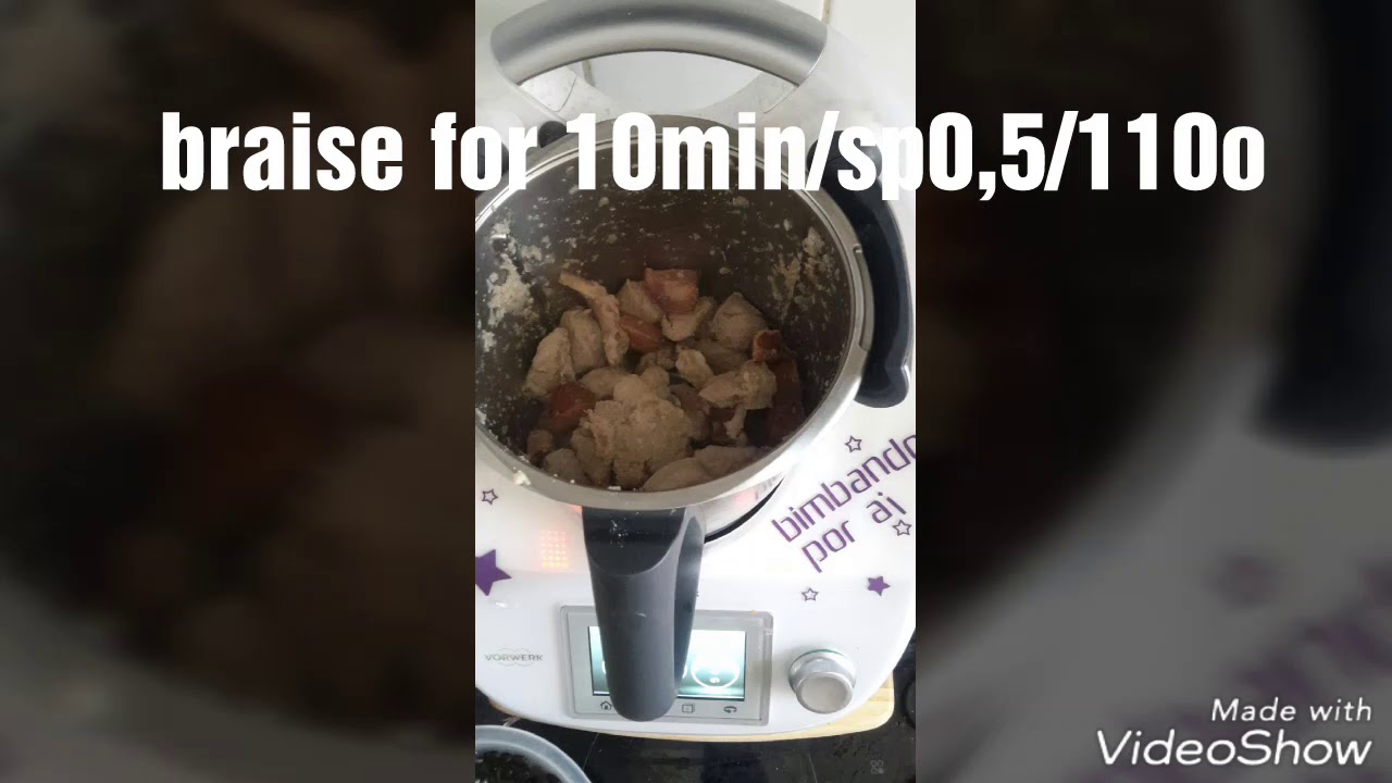 Feijoada na Bimby/bean stew in Thermomix