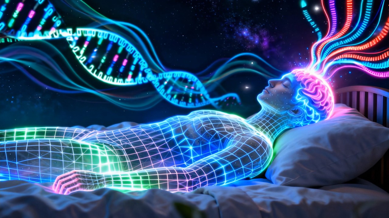 432 Гц + 963 Гц + 528 Гц + 852 Гц | Самый Глубокий Лечебный Сон: Регенерация Всего Тела, Устранен...