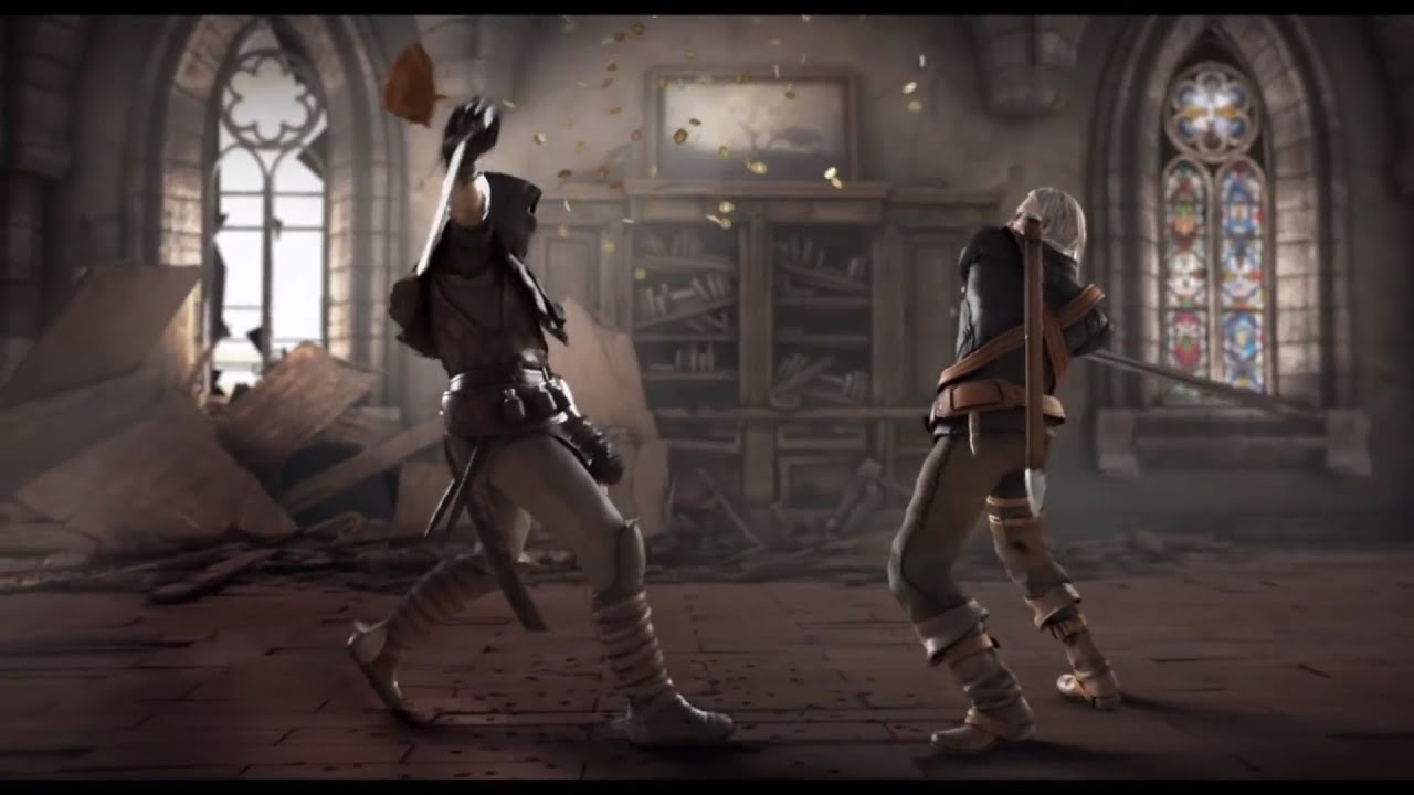 THE WITCHER - Geralt's VS a Witcher of the Viper School (ending cinematic)