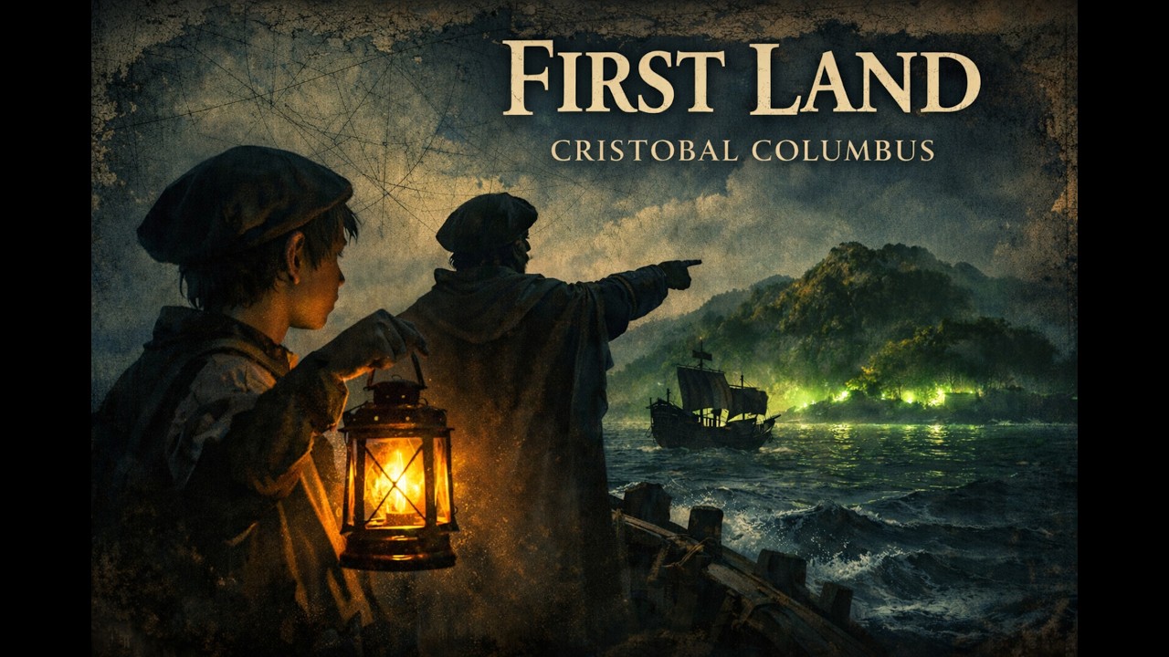 *NO ADS* FIRST LAND (1492) — A Ship Boy’s Voyage With Cristobal Columbus | 2 Hour Sleep Story