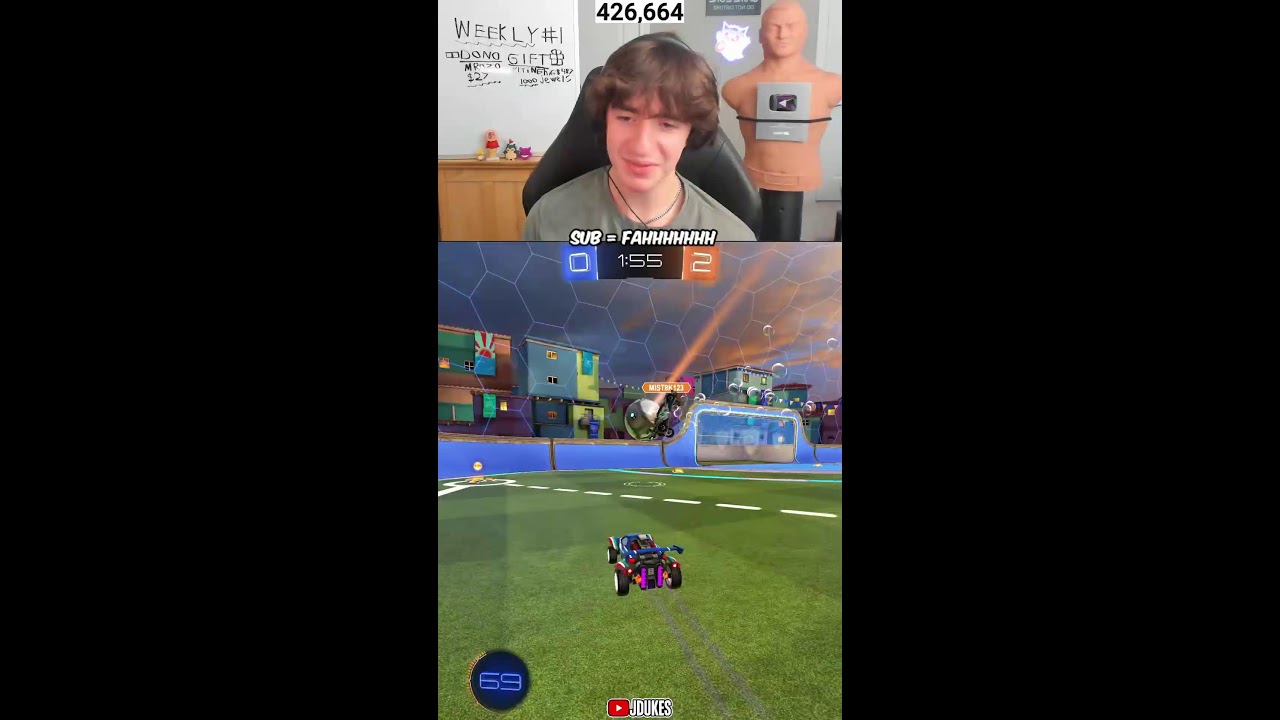 🔴THIS IS ROCKET LEAGUE #shorts