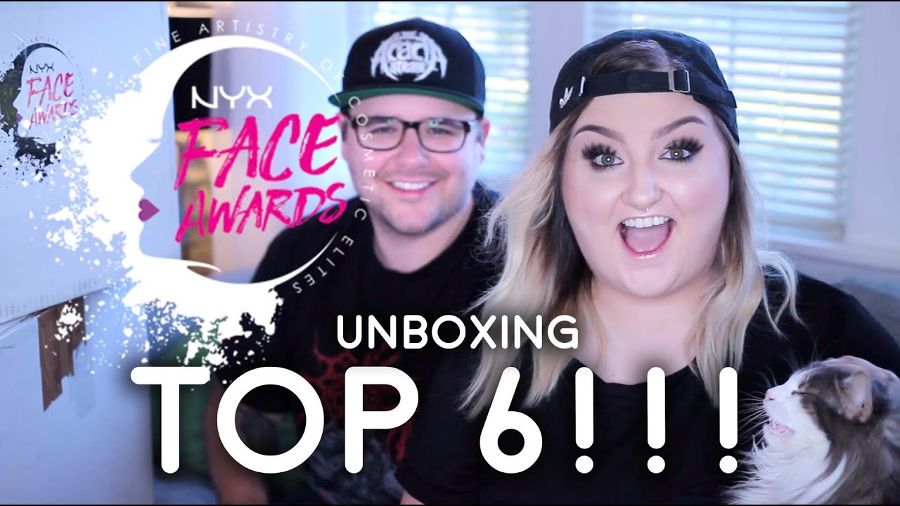 TOP 6!!!!! NYX FACE AWARDS!! | Unboxing! | RawBeautyKristi