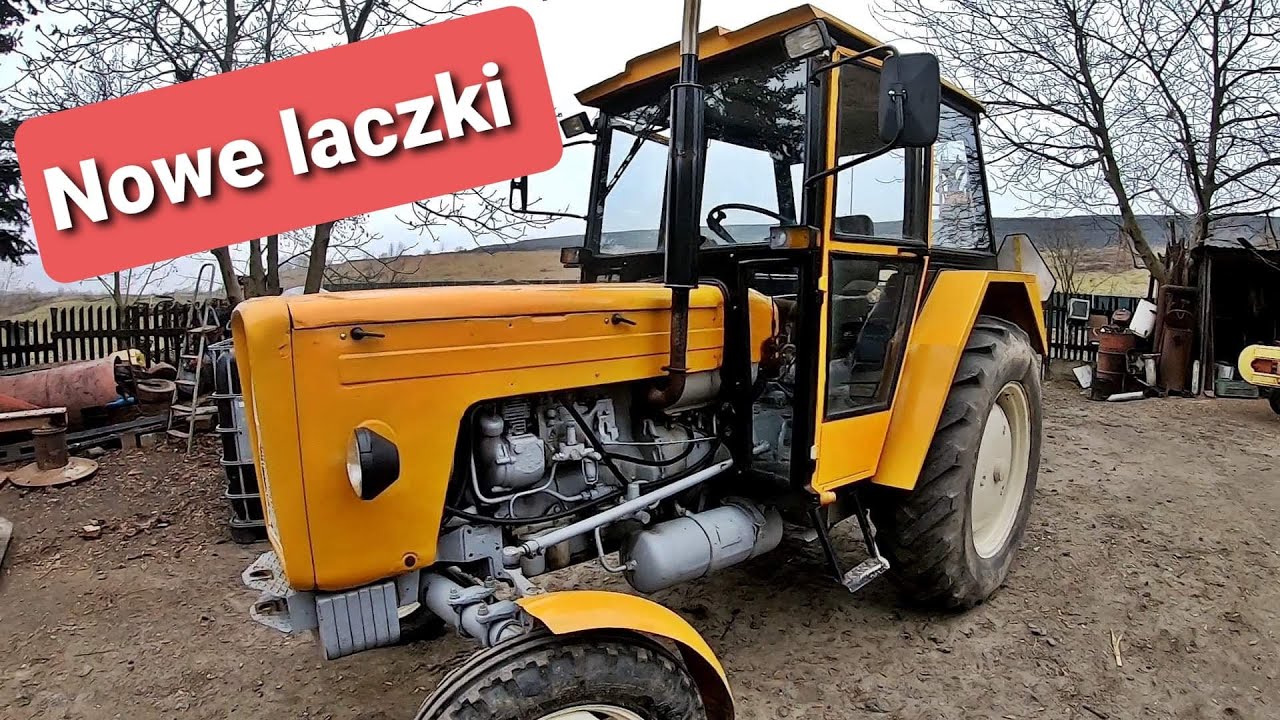 Ursus doczekał się nowych opon ! Na starych nie da się orać