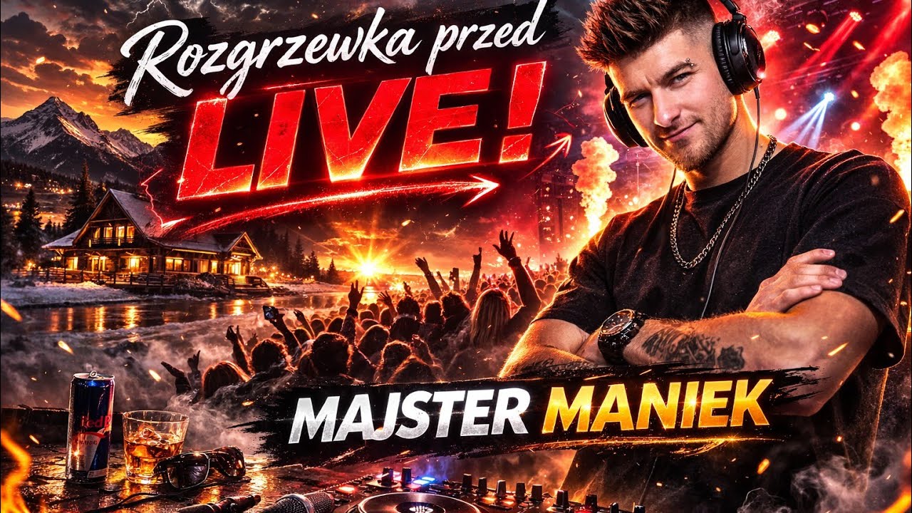 ROZGRZEWKA PRZED LIVE 🔥 | Majster Maniek na pełnej mocy