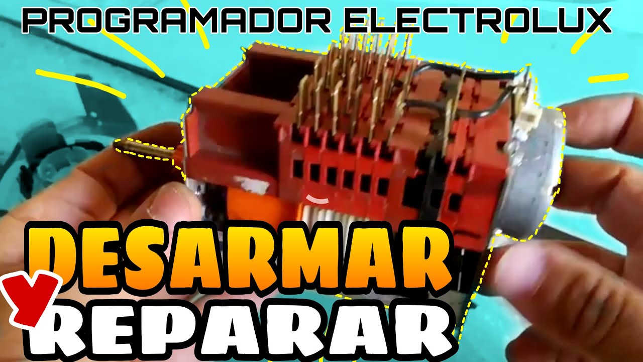 ✔️Como Reparar Un PROGRAMADOR De LAVARROPAS ELECTROLUX, WESTINHOUSE, ETC