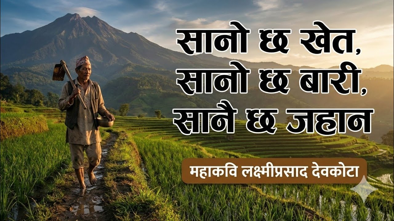 Kisan Ko Rahar (किसानको रहर) | Rock Blues AI Cover | Mahakabi Laxmi Prasad Devkota Poem Remix