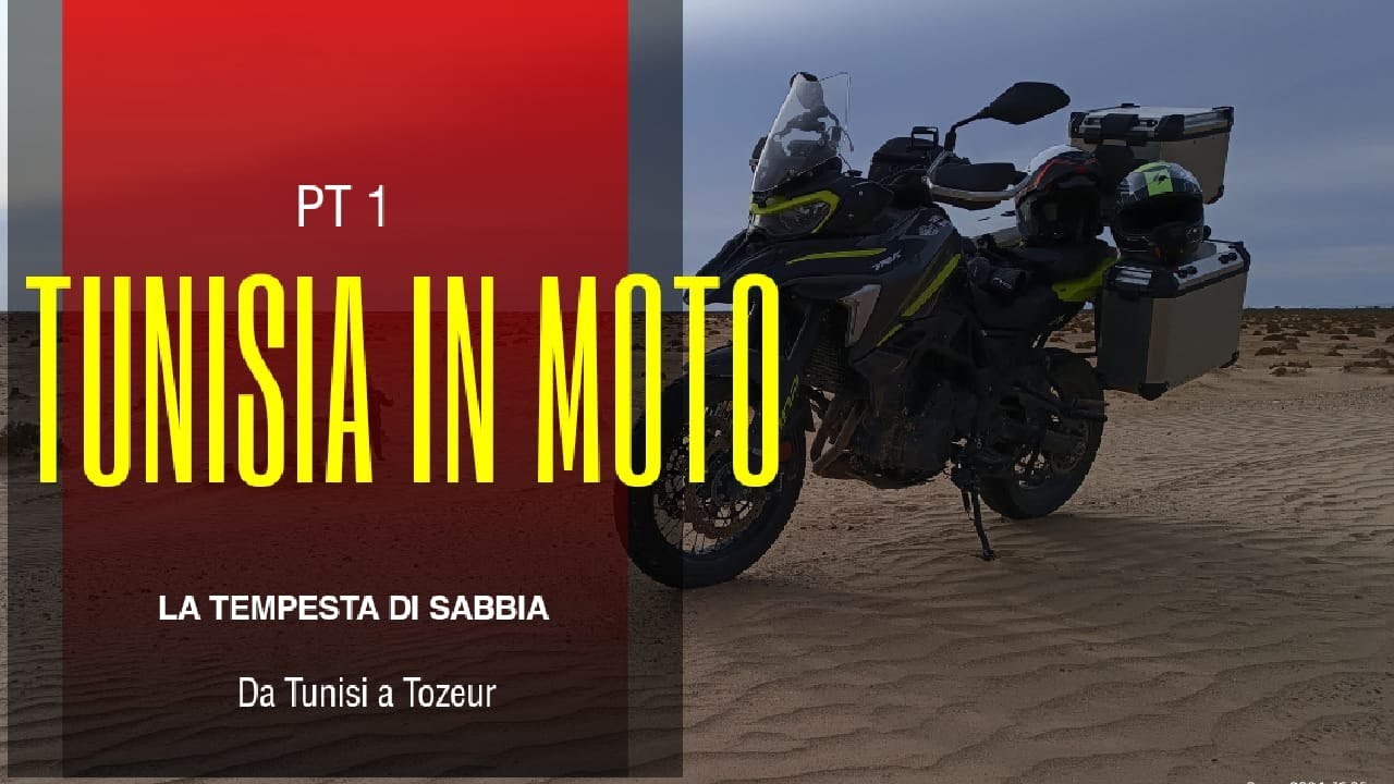 Tunisia in moto PT. 1 da Tunisi a Tozeur a bordo del TRK 702X