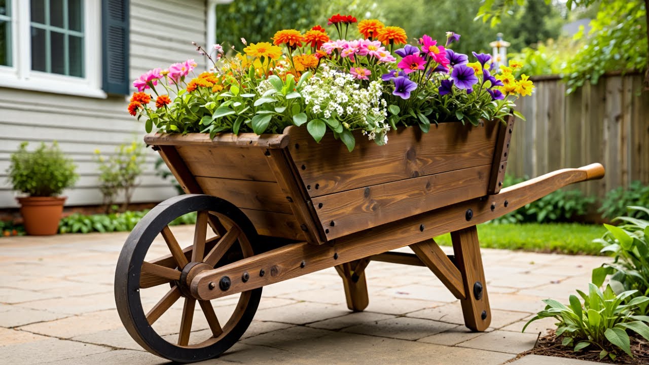 Cozy Rustic Patio Garden Design 2025 | Small Backyard Inspiration