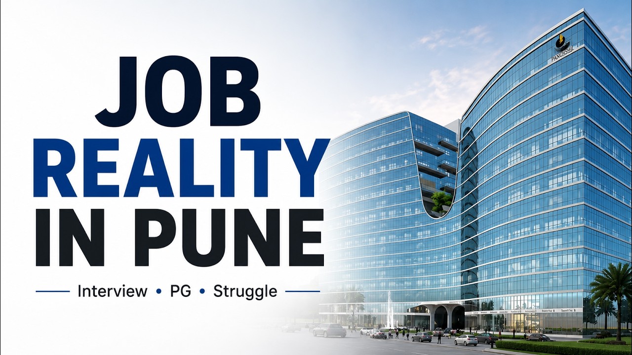 Pune Mein Job Ki Talash | Walk-in Interview, SevenMentor, PG Hunt & Real Fresher Struggle Vlog