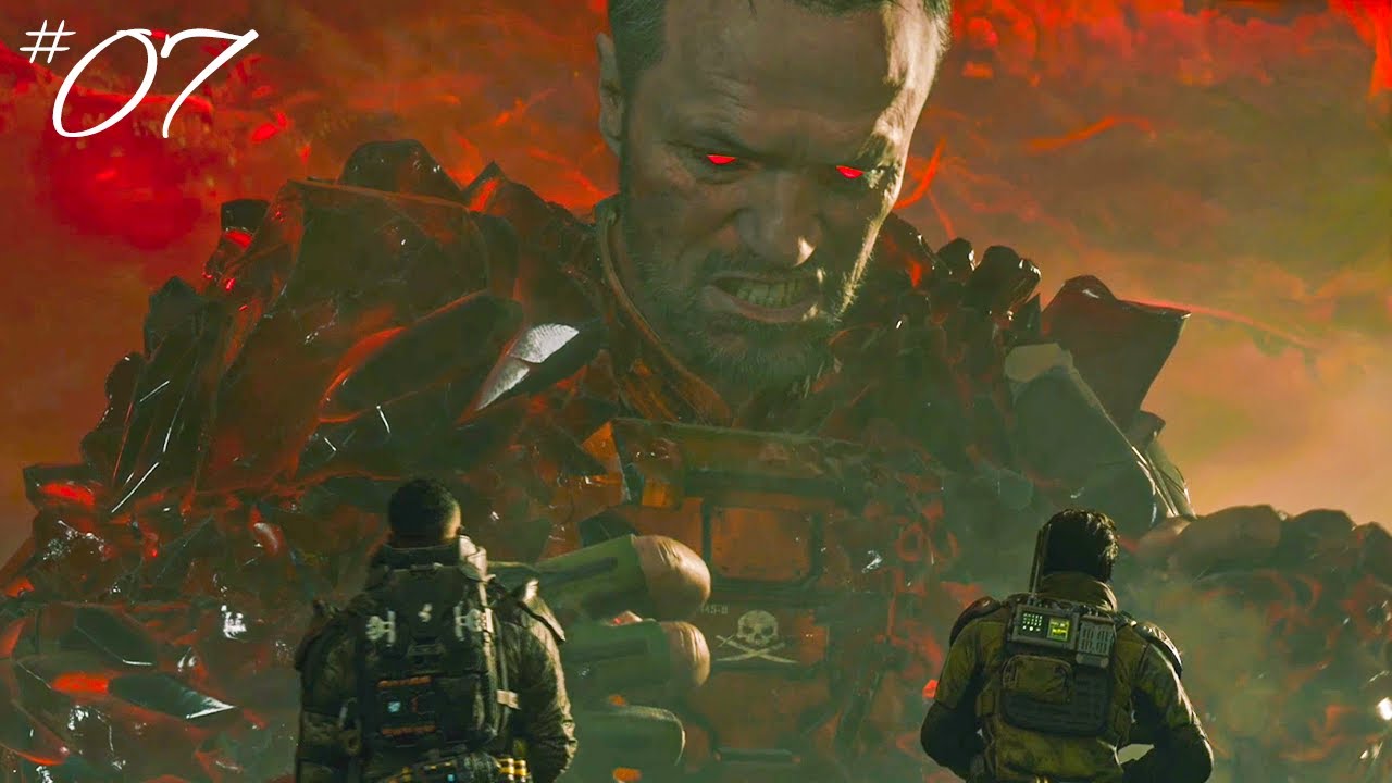 Call of Duty: Black Ops 7, миссия №7 &mdash; Перелом (бой с боссом Гигантский Арфист)