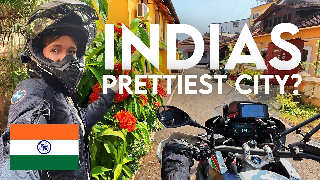 Motorcycle Tour INDIA - Why Panaji Is Unlike Any City in India! |INDIA EP14|