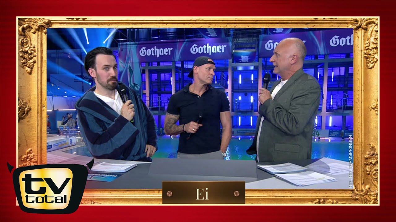 Helium zum Frühstück und Eiersalat beim RTL Turmspringen | TV total