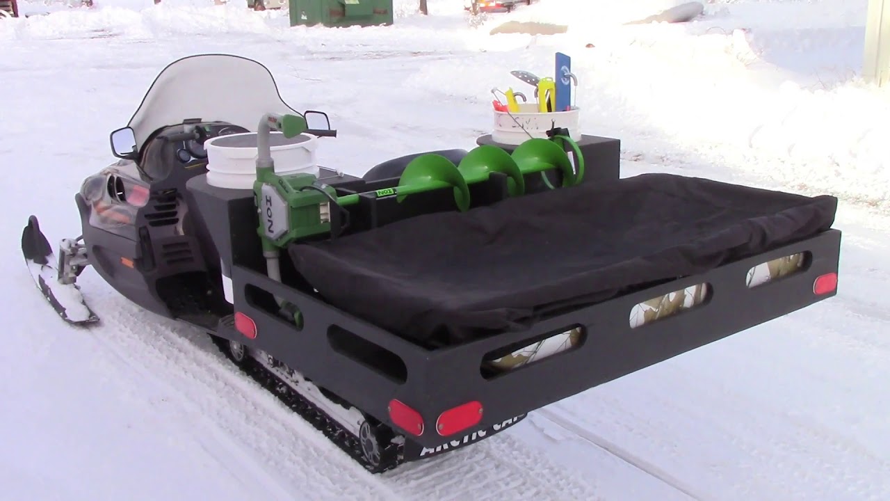 The Hard Water Rack-My  ice fishing rig