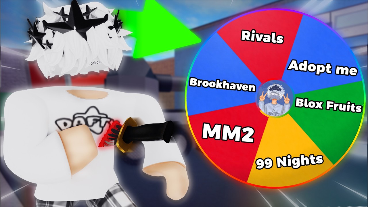 MM2 but if I DIE, I SWITCH Roblox GAMES..