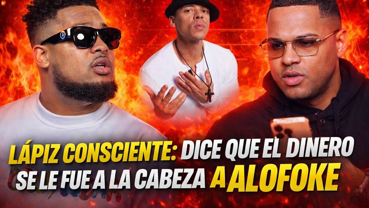 🔥🔥Lápiz conciente, acaba de mala manera a Vico C y arremete contra Santiago Matías
