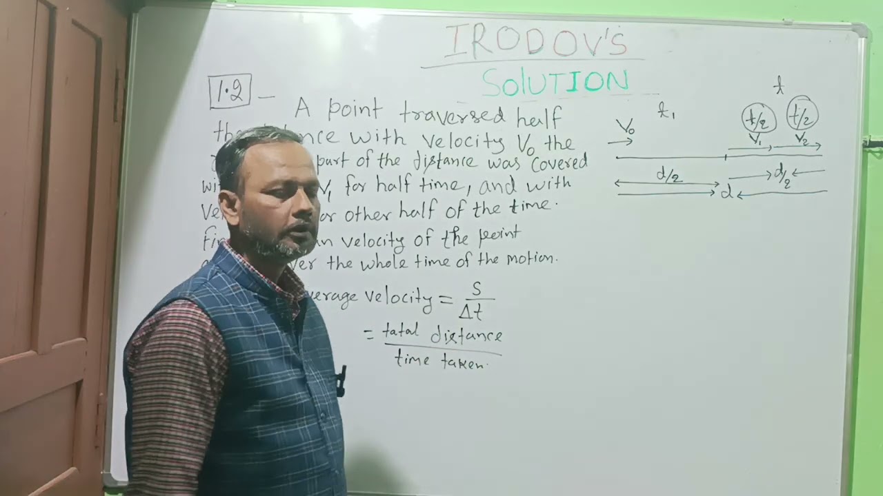 IE IRODOV'S PROBLEMS IN GENERAL PHYSICS 1.2