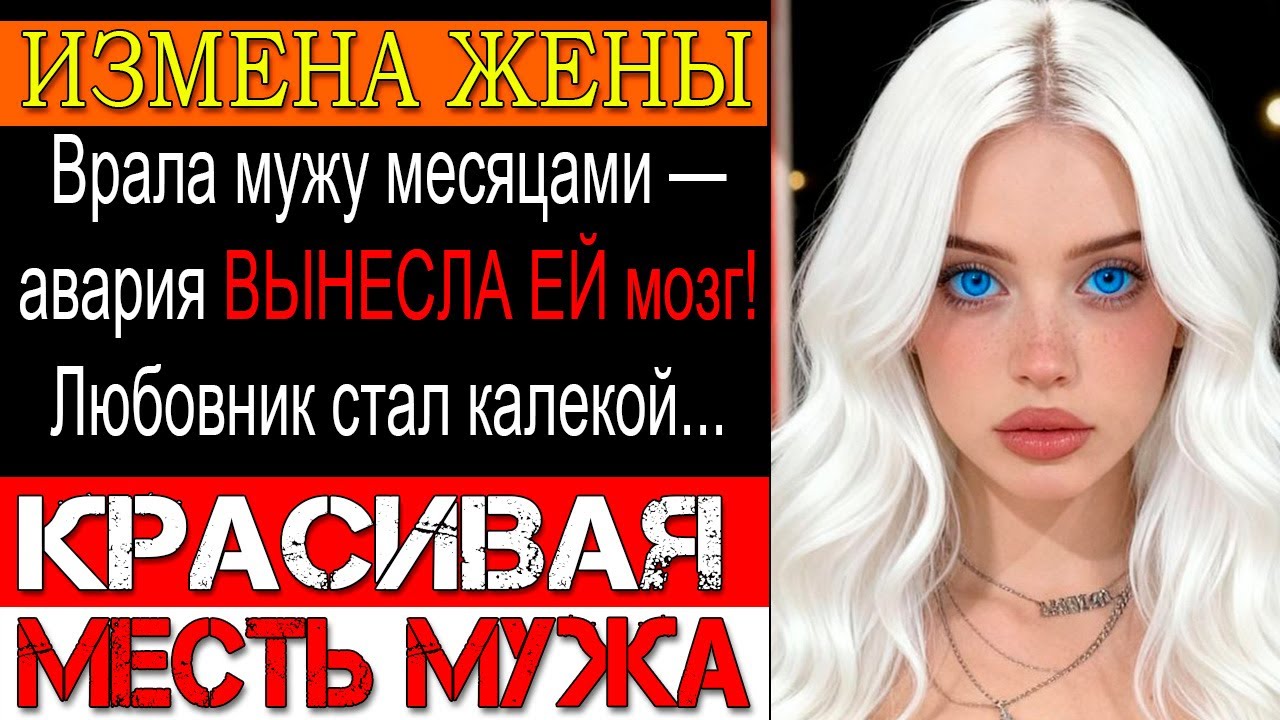 Измена ЖЕНЫ. Жена соврала про подругу — КАРМА РАЗМАЗАЛА ЕЁ по трассе за измену мужу!