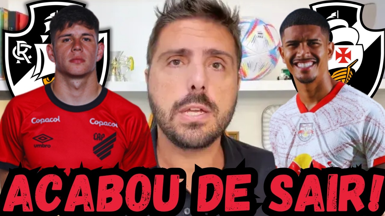 🚨URGENTE🚨FECHOU! VASCO ACERTA COM 2 REFOR&Ccedil;OS NESSA QUARTA!